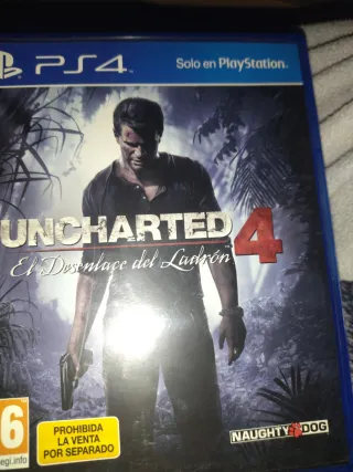 Uncharted 4: El Desenlace del Ladrón PS4