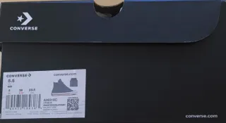 Converse All Star Botas Negras/Grises