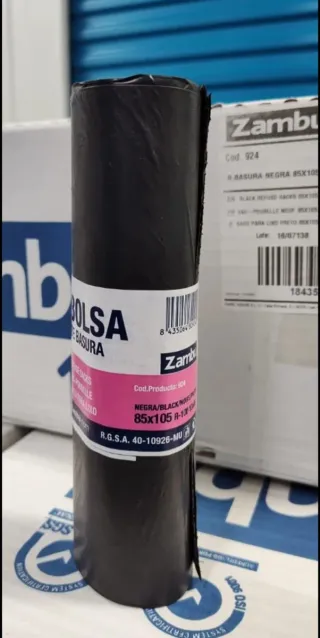 Cajas de 50 rollos Bolsas de basura comunidad