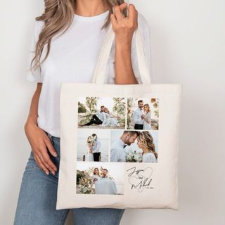 Bolsa de tela personalizada con fotos