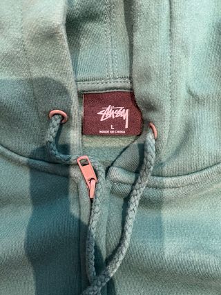 Sudadera Stussy Verde Cremallera