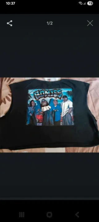 Chaleco negro Homies XXXL