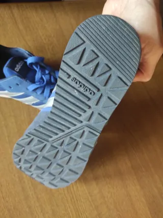 Zapatillas Adidas Hombre Azul/Plata