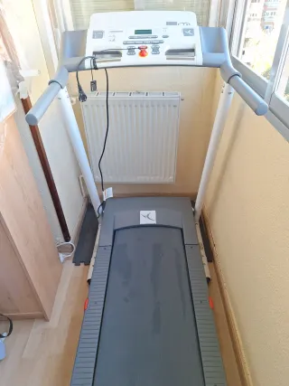 Tapis roulant Decathlon pieghevole bianco