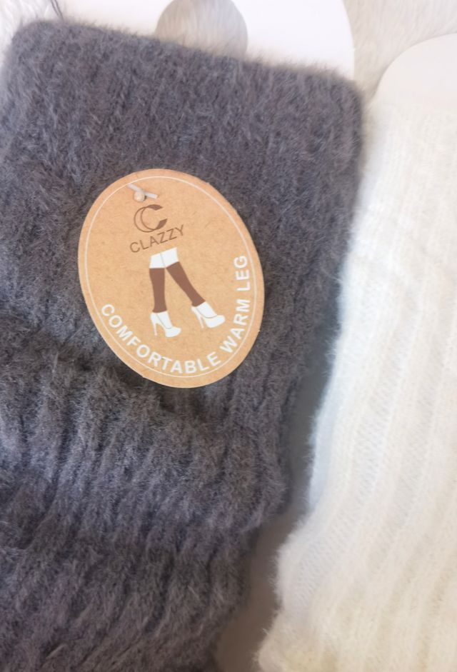 3 Pares Calentadores Lana Mujer