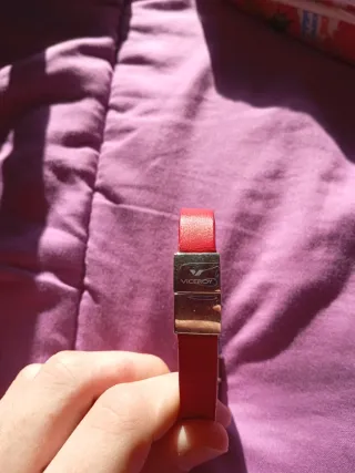 Pulsera Viceroy Roja y plateada