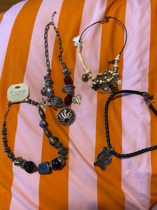 Lote de 6 collares