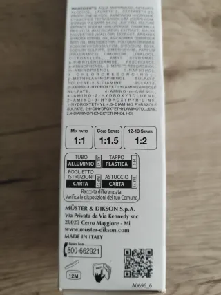 Crema Colorante biondo chiarissimo 9.0