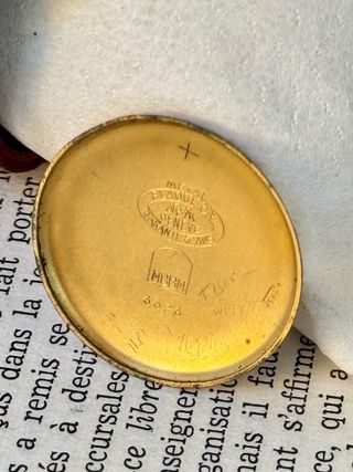 Reloj oficial chapado oro 14k 1920