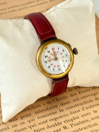 Reloj oficial chapado oro 14k 1920