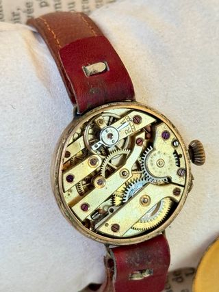 Reloj oficial chapado oro 14k 1920