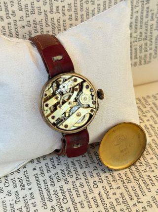 Reloj oficial chapado oro 14k 1920