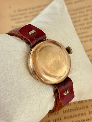 Reloj oficial chapado oro 14k 1920