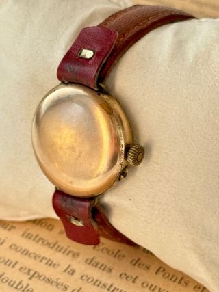 Reloj oficial chapado oro 14k 1920