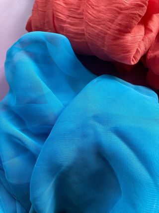 Lote 4 pañuelos colores