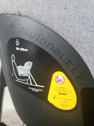 Silla coche bebé Avionaut gris