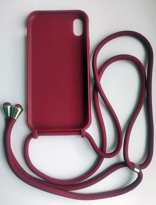 Custodia iPhone XR con cordino