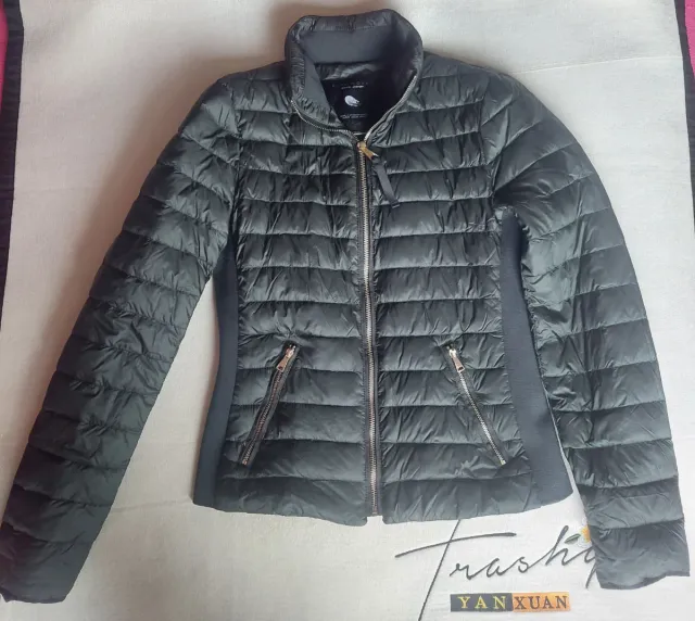 Chaqueta Zara verde mujer