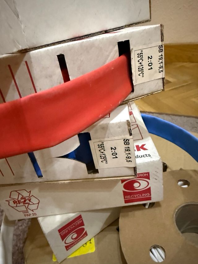 Tubo Termo Retráctil Varios Colores