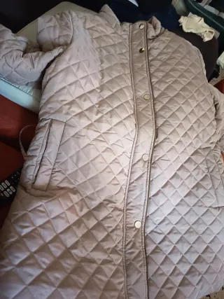 Chaqueta acolchada E&D XXXL Beige.