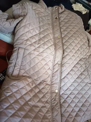 Chaqueta acolchada E&D XXXL Beige.