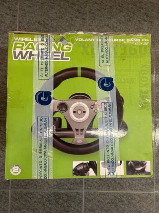 Volante y Pedales X-Box Microsoft