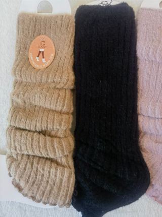 3 Pares Calentadores Lana Mujer Clazzy