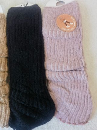 3 Pares Calentadores Lana Mujer Clazzy