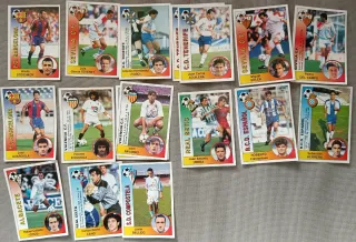 15 Cromos Panini Liga 94/95