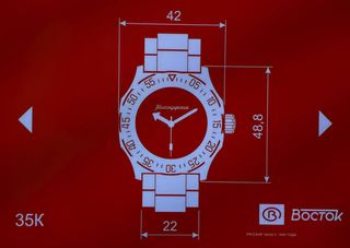 Vostok Komandirskie Automatico 24h 35084A bianco