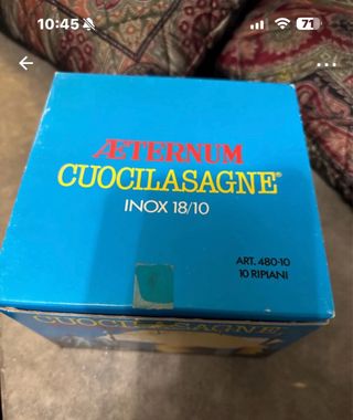 Aeternum Cuocilasagne Inox 18/10