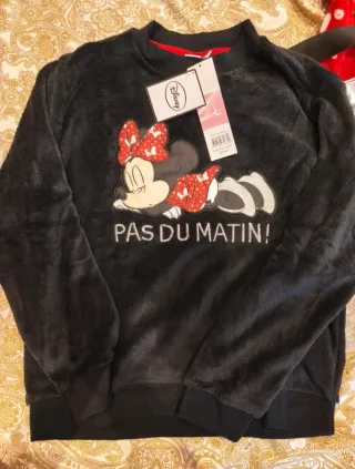 Pijama Disney Minnie Mujer Invierno Talla L