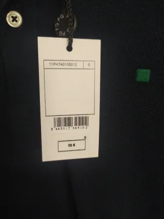 Polo Purificación García Azul Marino  Talla S