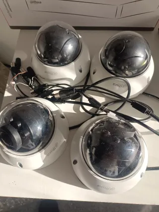 Cámaras Dahua Blancas (Set de 4