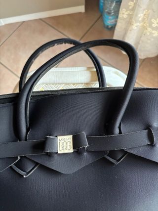 Borsa a spalla Save My Bag nera