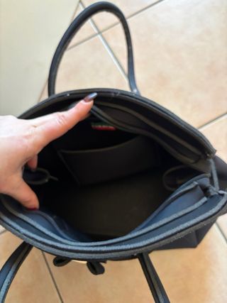 Borsa a spalla Save My Bag nera