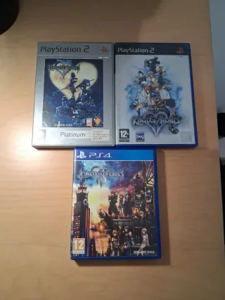 Pack Kingdom Hearts 1, 2 y 3. PS2 y PS4