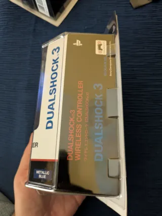 Mando DualShock 3 Inalámbrico PS3 Azul Metálico