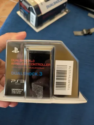 Mando DualShock 3 Inalámbrico PS3 Azul Metálico