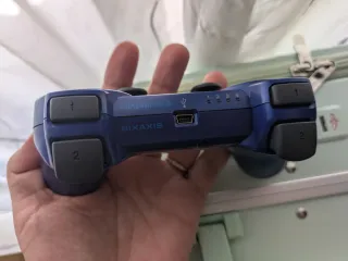 Mando DualShock 3 Inalámbrico PS3 Azul Metálico