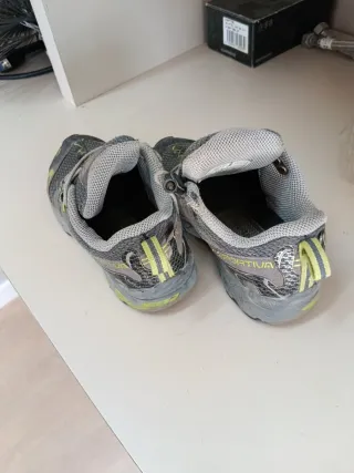 Zapatillas La Sportiva niño gris/verde talla 29
