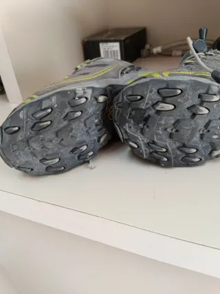 Zapatillas La Sportiva niño gris/verde talla 29