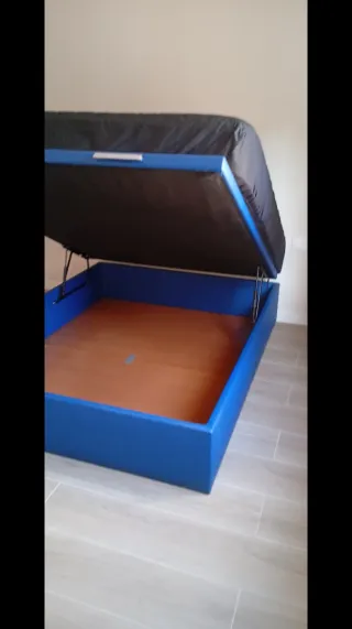 Canapé abatible y colchón 150 x 190