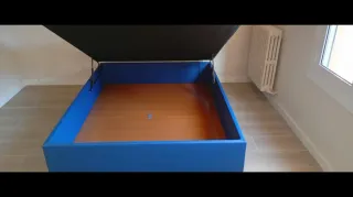 Canapé abatible y colchón 150 x 190