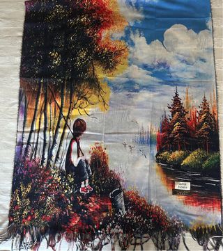 Pañuelo Jaipur Pasmina artesanal