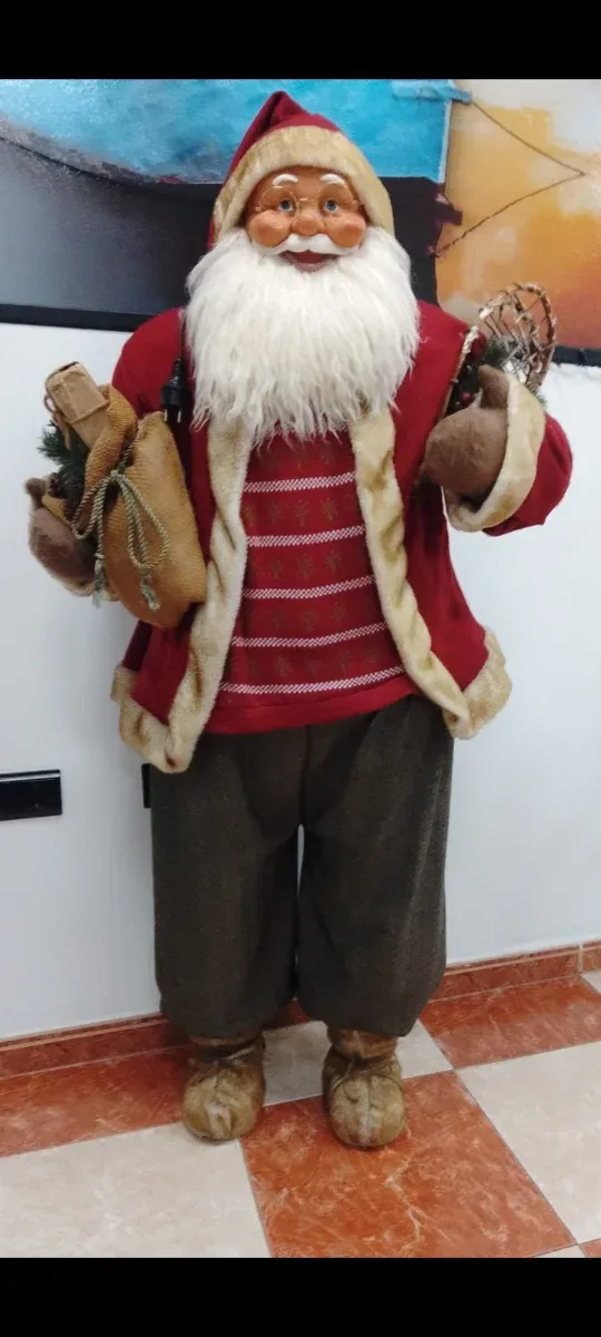 Figura di Babbo Natale da collezione