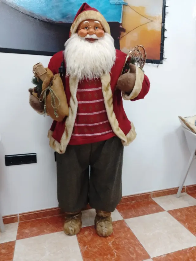 Figura di Babbo Natale da collezione