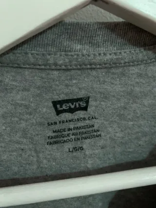 Camiseta Levi's Hombre Gris
