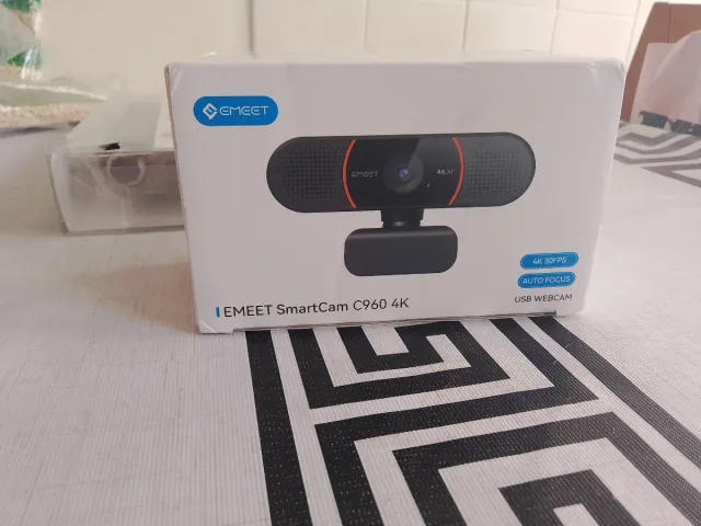 Cámara Web EMEET SmartCam C960 4K