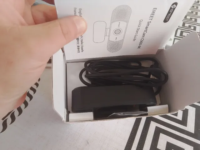 Cámara Web EMEET SmartCam C960 4K